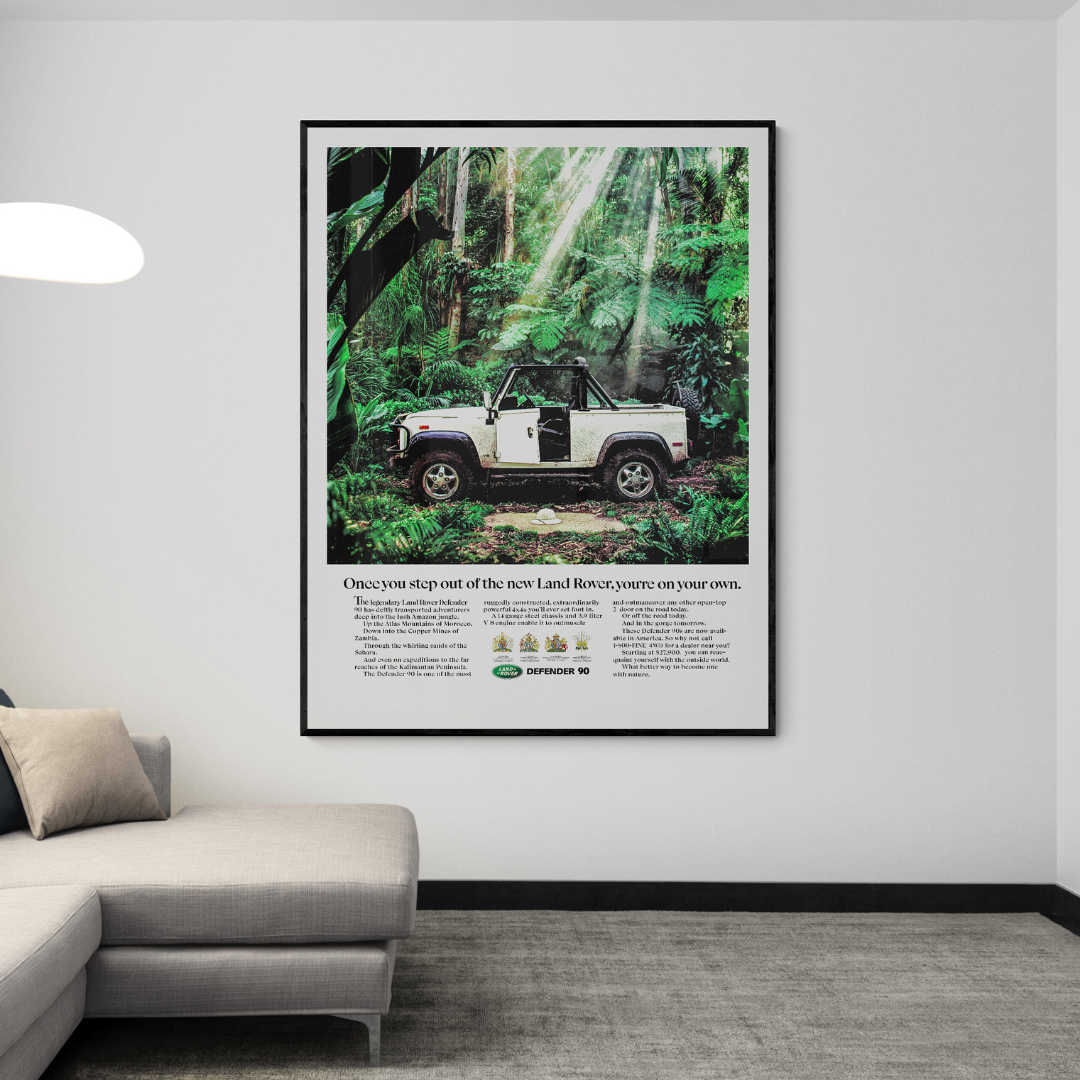 Land Rover poster, land rover painting , defender poster , land rover defender poster , land rover artwork , land rover vintage poster, land rover canvas ,land rover print , land rover wall art