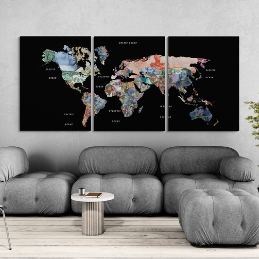 Money Map Set of 3