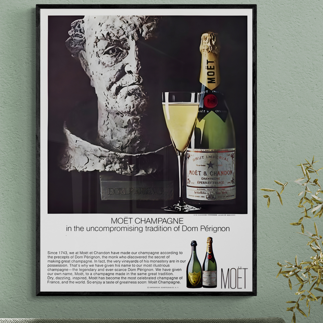 Moët Vintage Poster