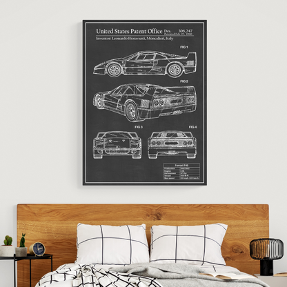 Ferrari F40 Patent