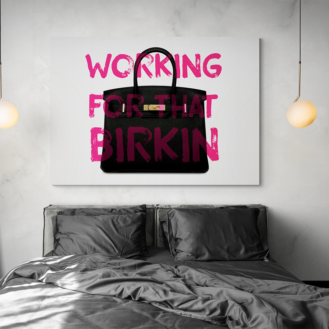 birkin wall art, birkin poster, hermes poster, hermes wall art, hermes artwork, ashion art, fashion poster, modern pop art , modern art pop art, luxury wall art, fashion wall art, glamour art , Luxury wall painting, Fashion wall decor, frontal