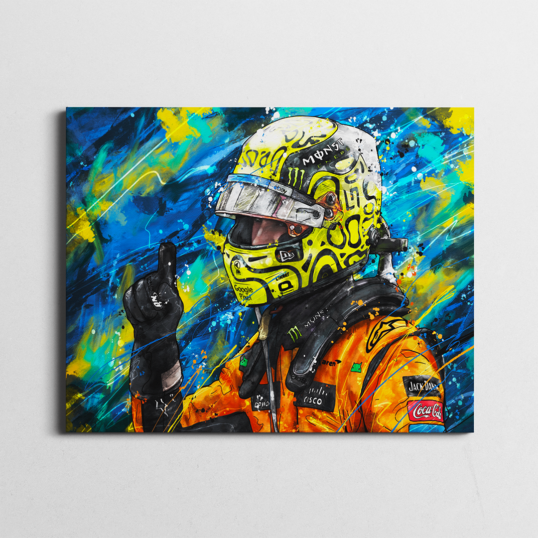 lando norris poster, lando norris art, lando norris wall art, lando norris painting, mclaren f1 art, mclaren f1 poster, mclaren wall art, mclaren art, formula one posters, formula 1 grand prix posters, f1 poster, f1 wall art ,formula one wall art