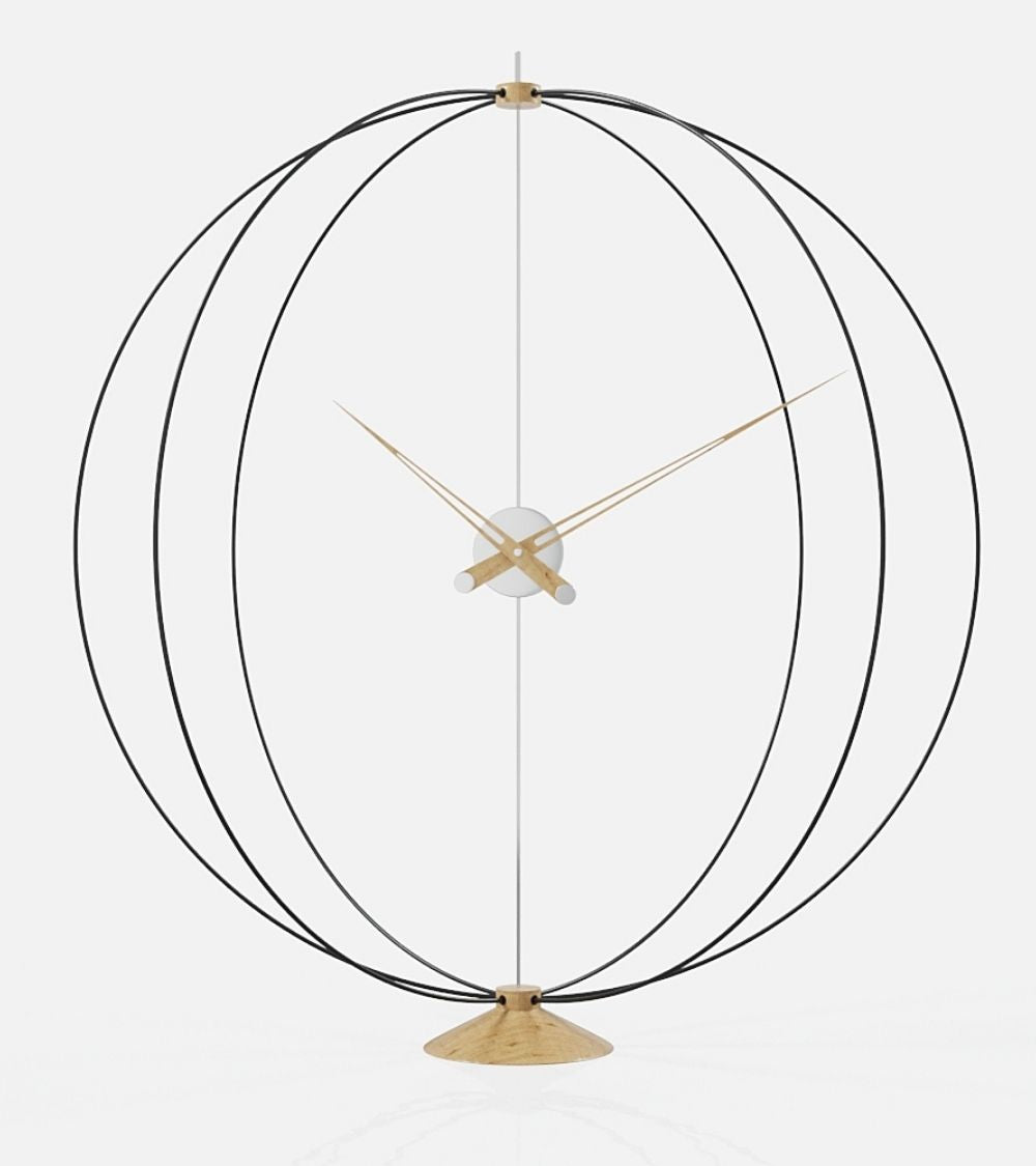 modern floor clock atom 35 inches prices