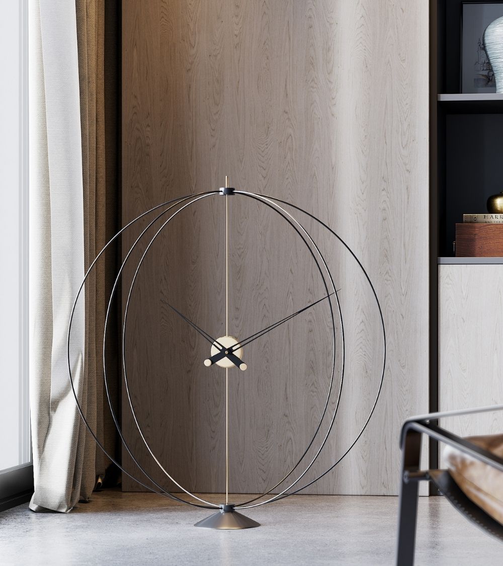 buy decorative floor clock atom mclocks.store