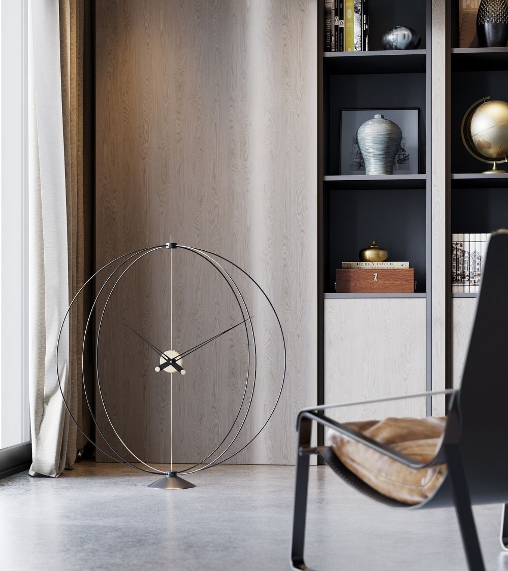 Best buy decorative floor clock atom mclocks.store
