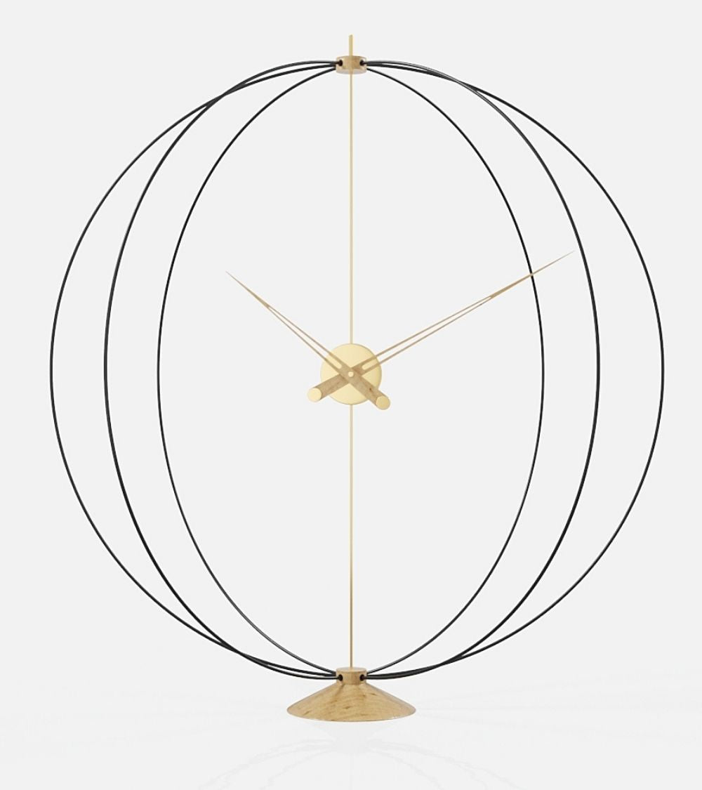 buy modern floor clock atom 35 inches