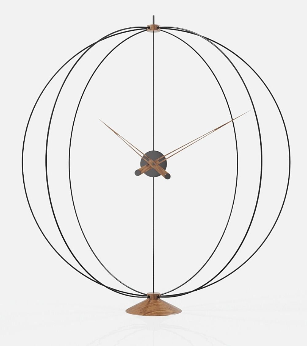 order modern floor clock atom 35 inches