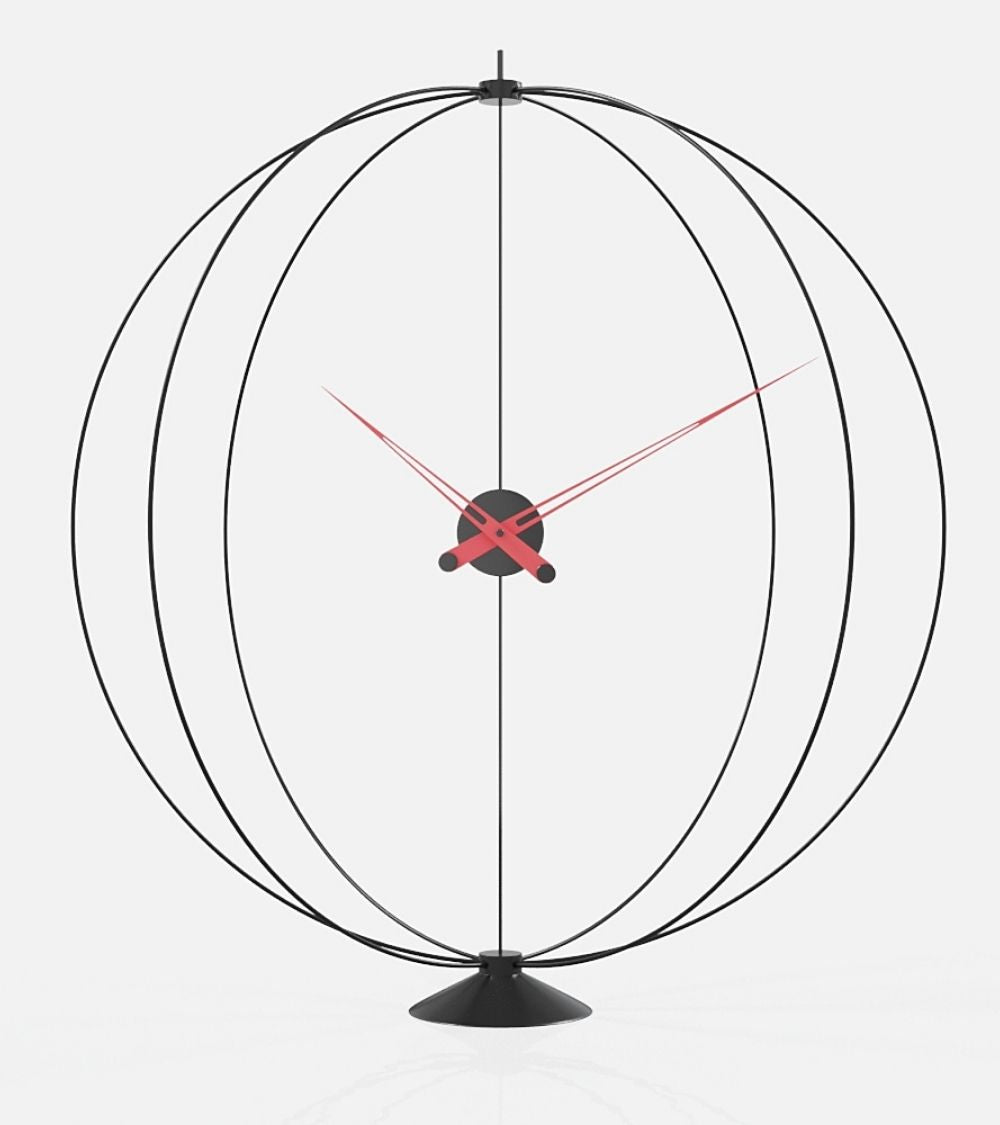 buy modern floor clock atom 90 cm
