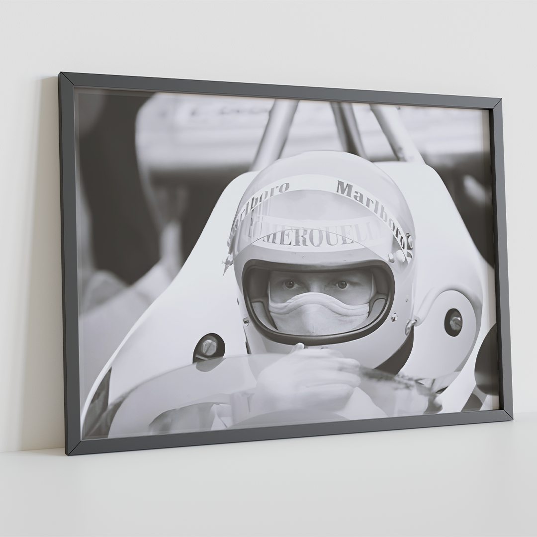 Niki Lauda Poster: Vintage Formula 1 Wall Art & Racing Prints