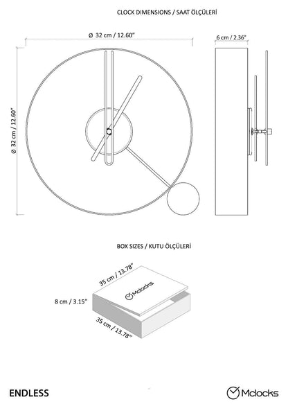 Mini Table Clock