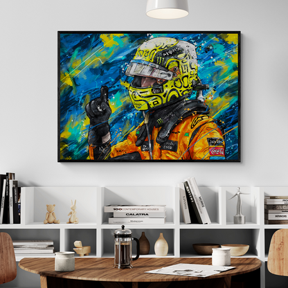 lando norris poster, lando norris art, lando norris wall art, lando norris painting, mclaren f1 art, mclaren f1 poster, mclaren wall art, mclaren art, formula one posters, formula 1 grand prix posters, f1 poster, f1 wall art ,formula one wall art