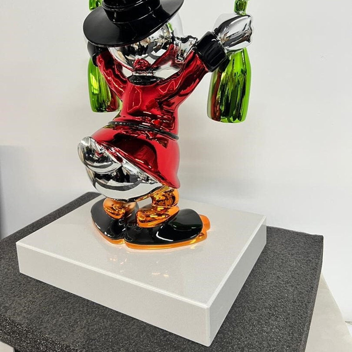 Scrooge McDuck Champagne Scultpure