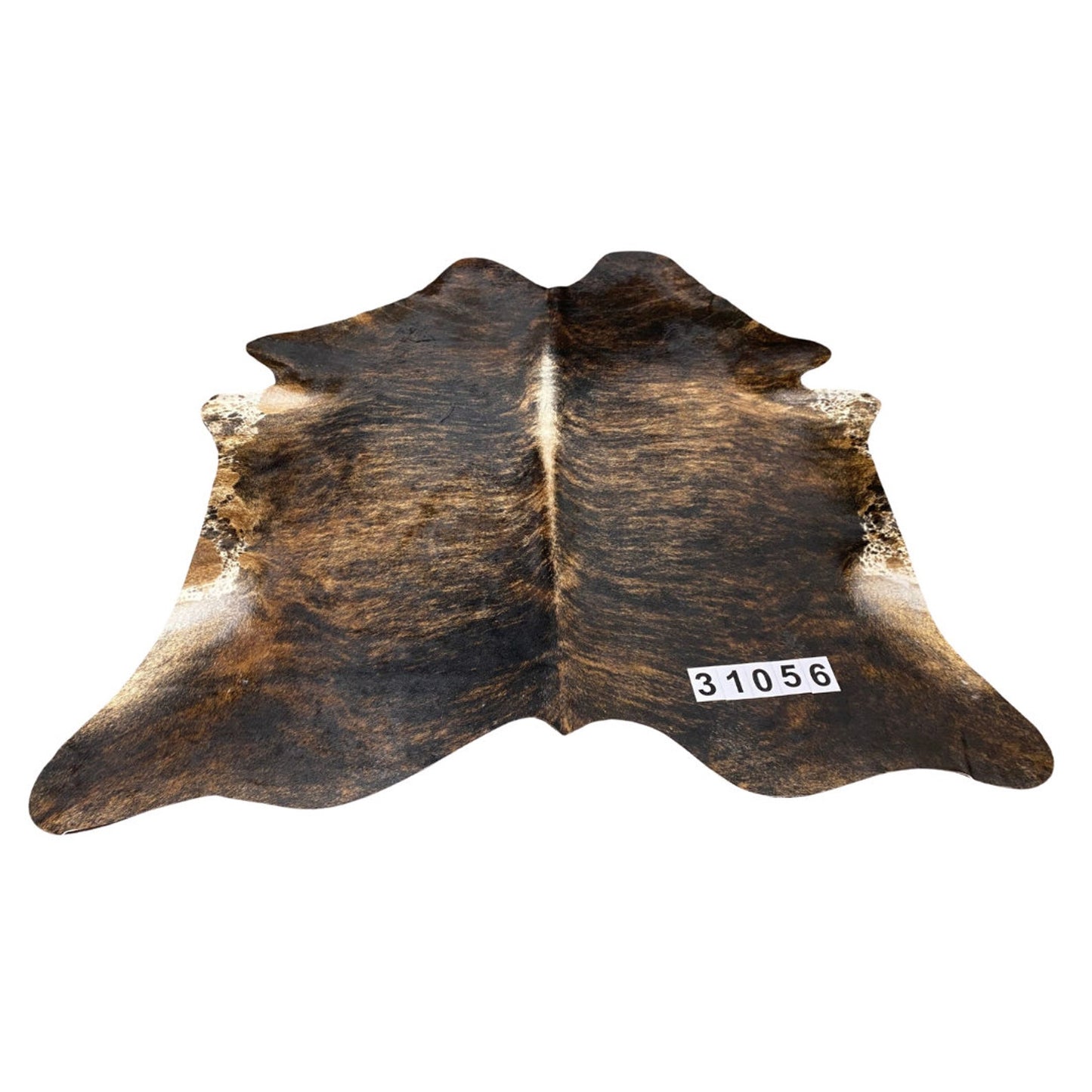 Brindle cowhide rug