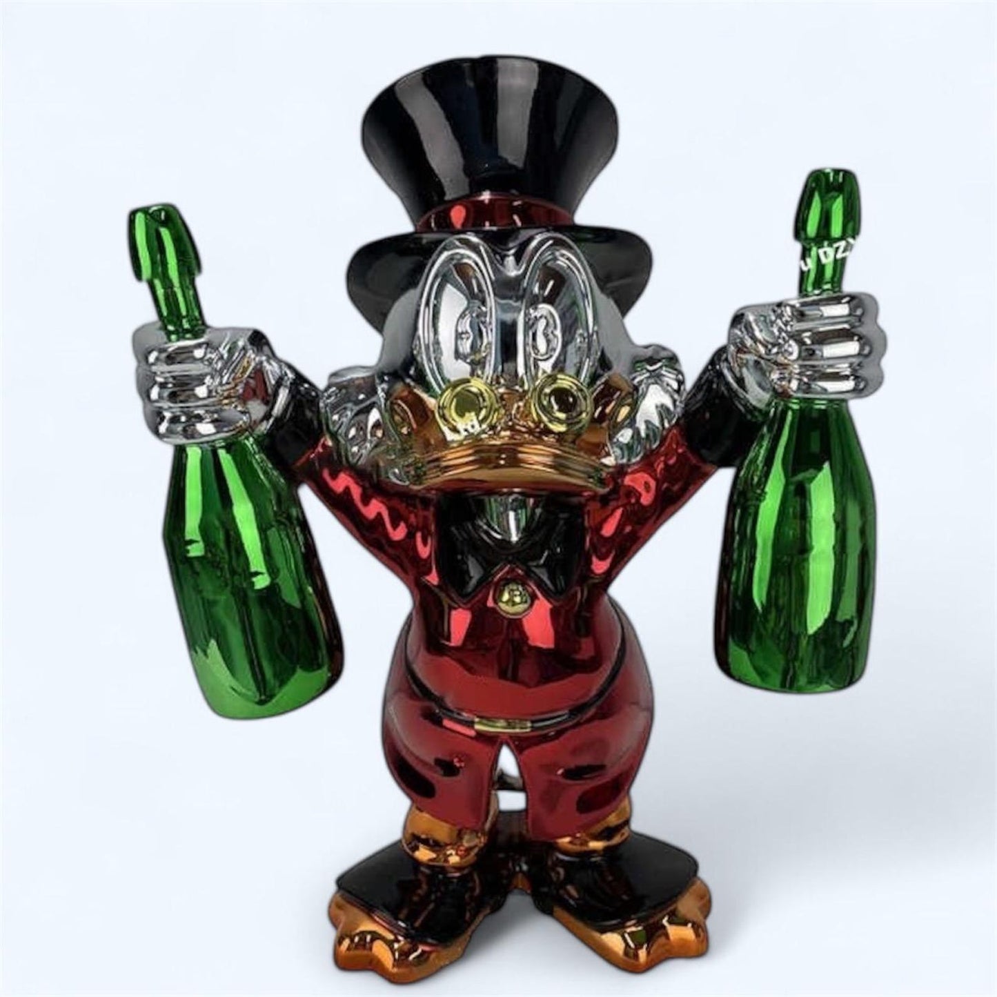 Scrooge McDuck Champagne Scultpure