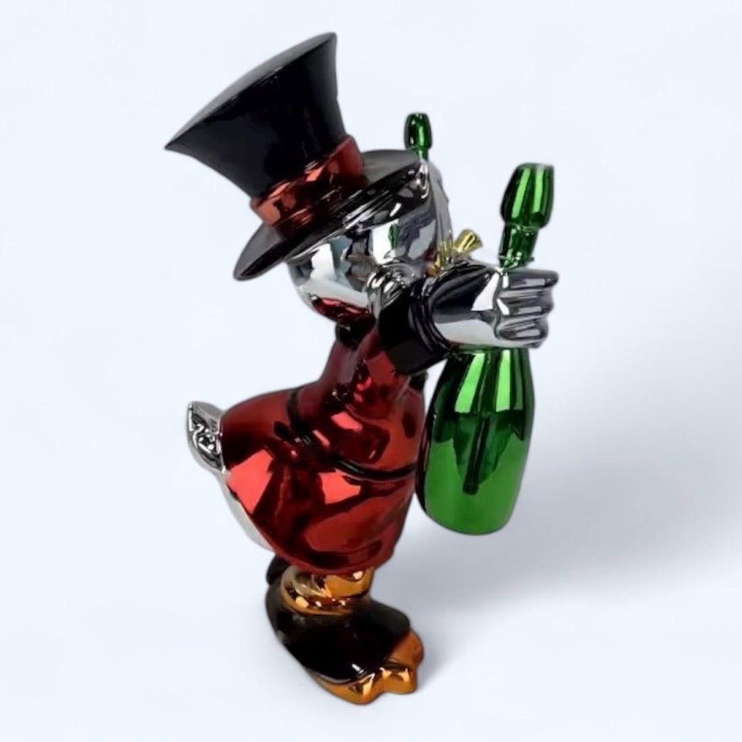 Scrooge McDuck Champagne Scultpure