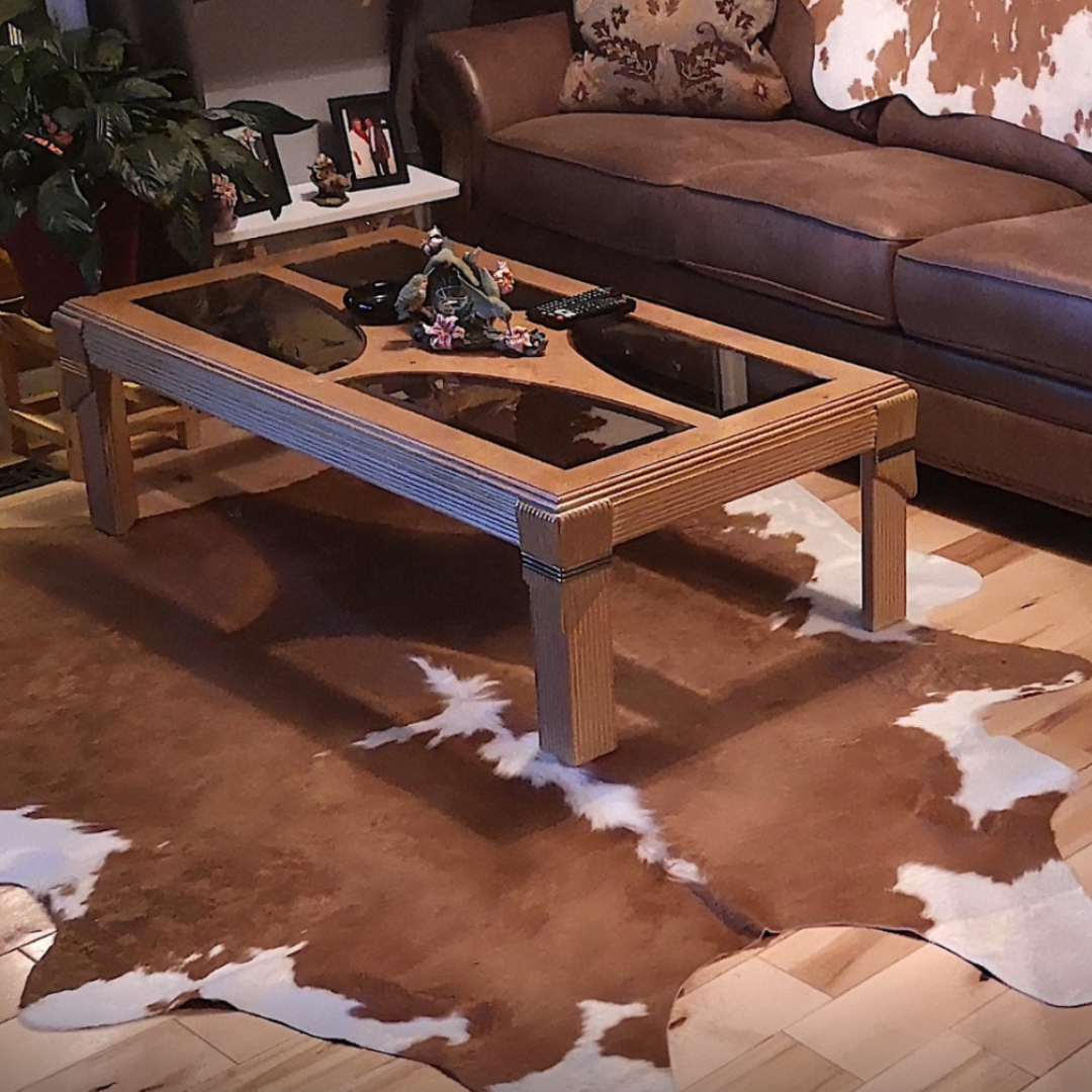 Hereford cowhide rug