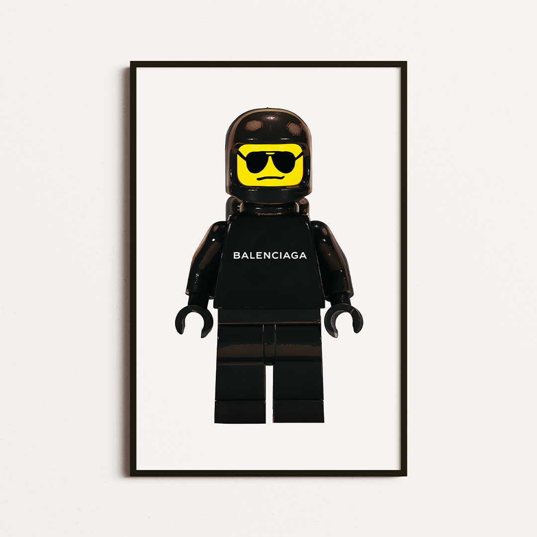 art posters Tableau Lego Pop Poster Decorative Painting Canvas