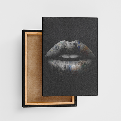dollar lips, fashion art, fashion poster, modern pop art , modern art pop art, hypebeast posters, luxury wall art, fashion wall art, Hype beast art, glamour art , hypebeast painting, Luxury wall painting, Fashion wall decor, designer wall art canvas
