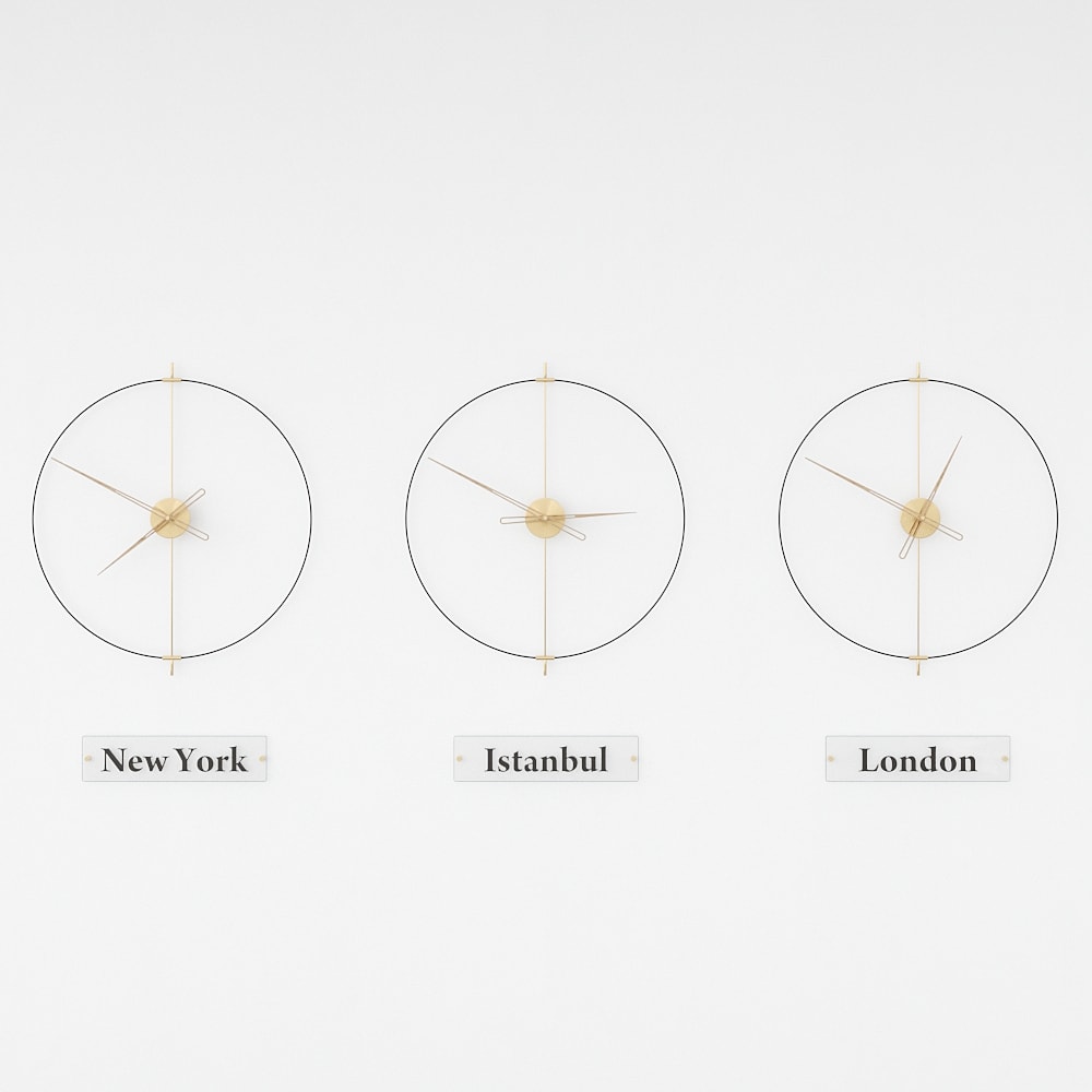 Simple World Clocks