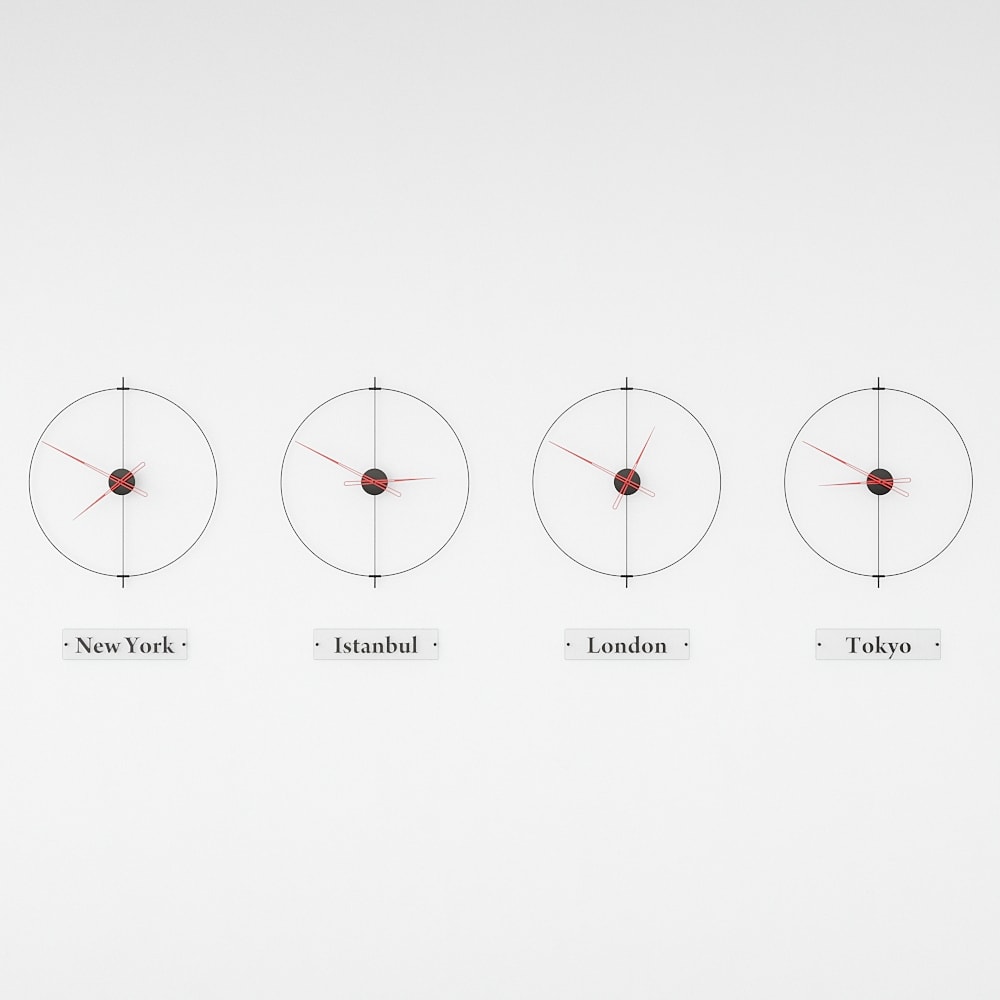 Simple World Clocks