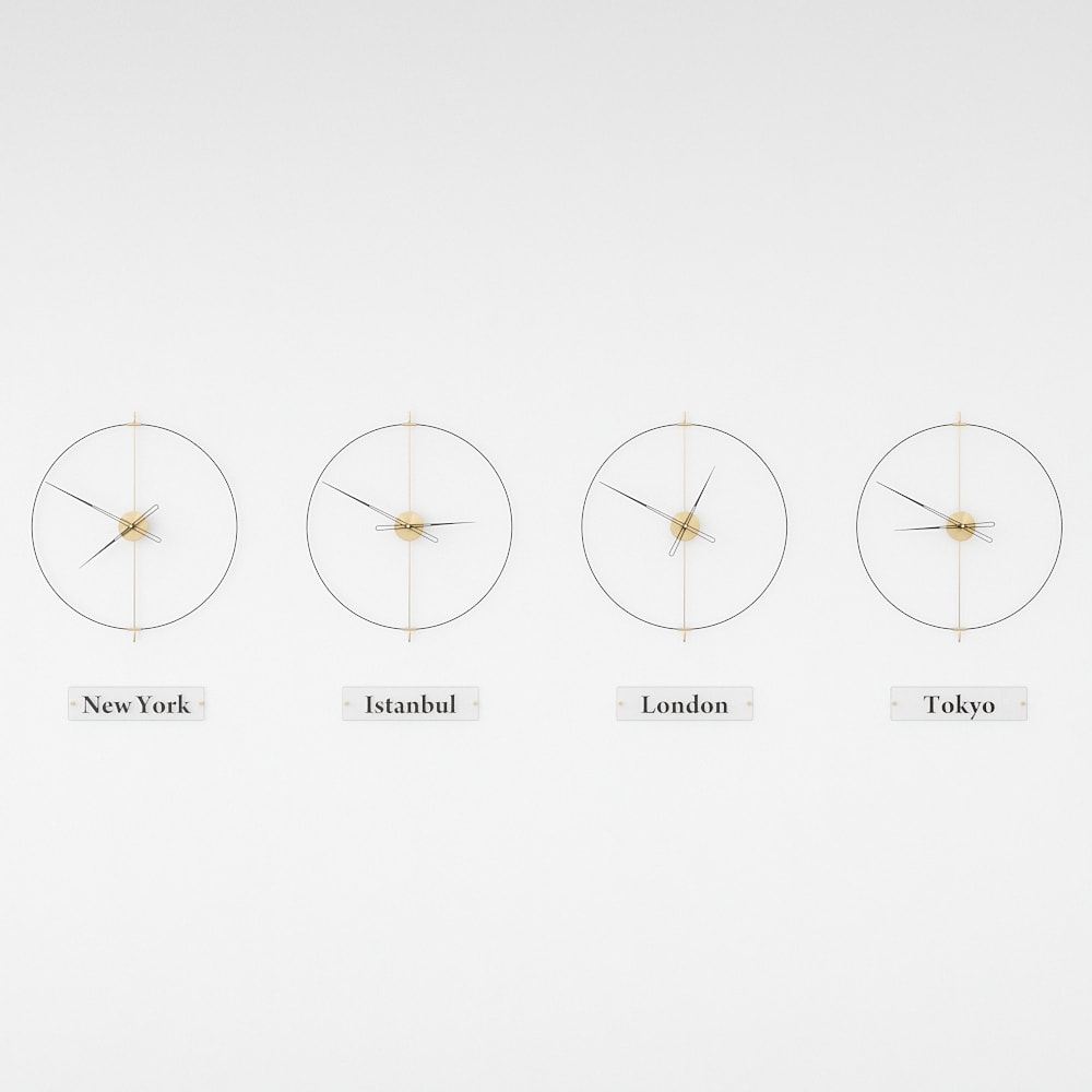 Simple World Clocks