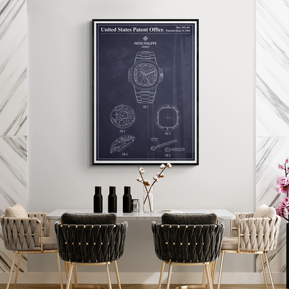 patek philippe poster,patek philippe art ,patek philippe artwork,patek philippe print,patek philippe ad, framed patent prints, vintage patent print, patent print, patent art, patent watch print