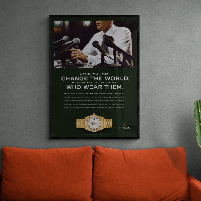 rolex poster, rolex watch poster, vintage rolex advertisements, Vintage rolex ads, rolex wall art ,old rolex ads, vintage rolex poster, Rolex posters, rolex advertisement poster, rolex canvas art, rolex vintage ads, frontal, foreground