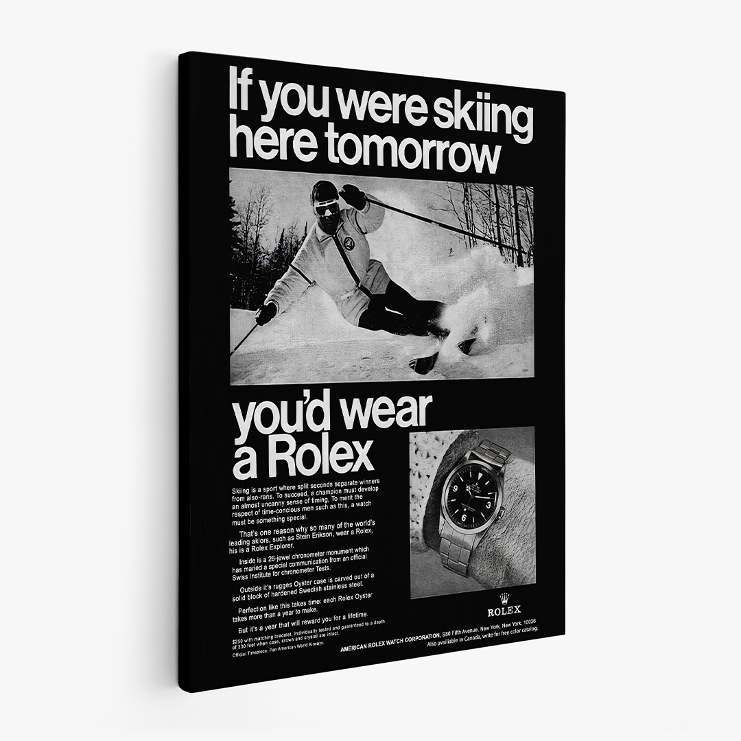 rolex explorer poster, rolex poster, rolex watch poster, vintage rolex advertisements, Vintage rolex ads, rolex wall art ,old rolex ads, vintage rolex poster, Rolex posters, rolex advertisement poster, rolex canvas art, rolex vintage ads, frontal, foreground