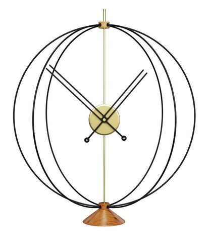 buy small table clock atom 22 inches