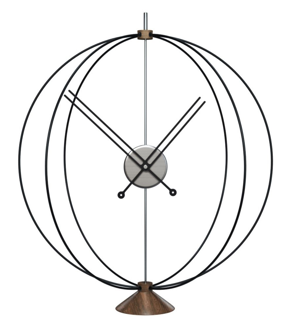 best small table clock atom 22 inches