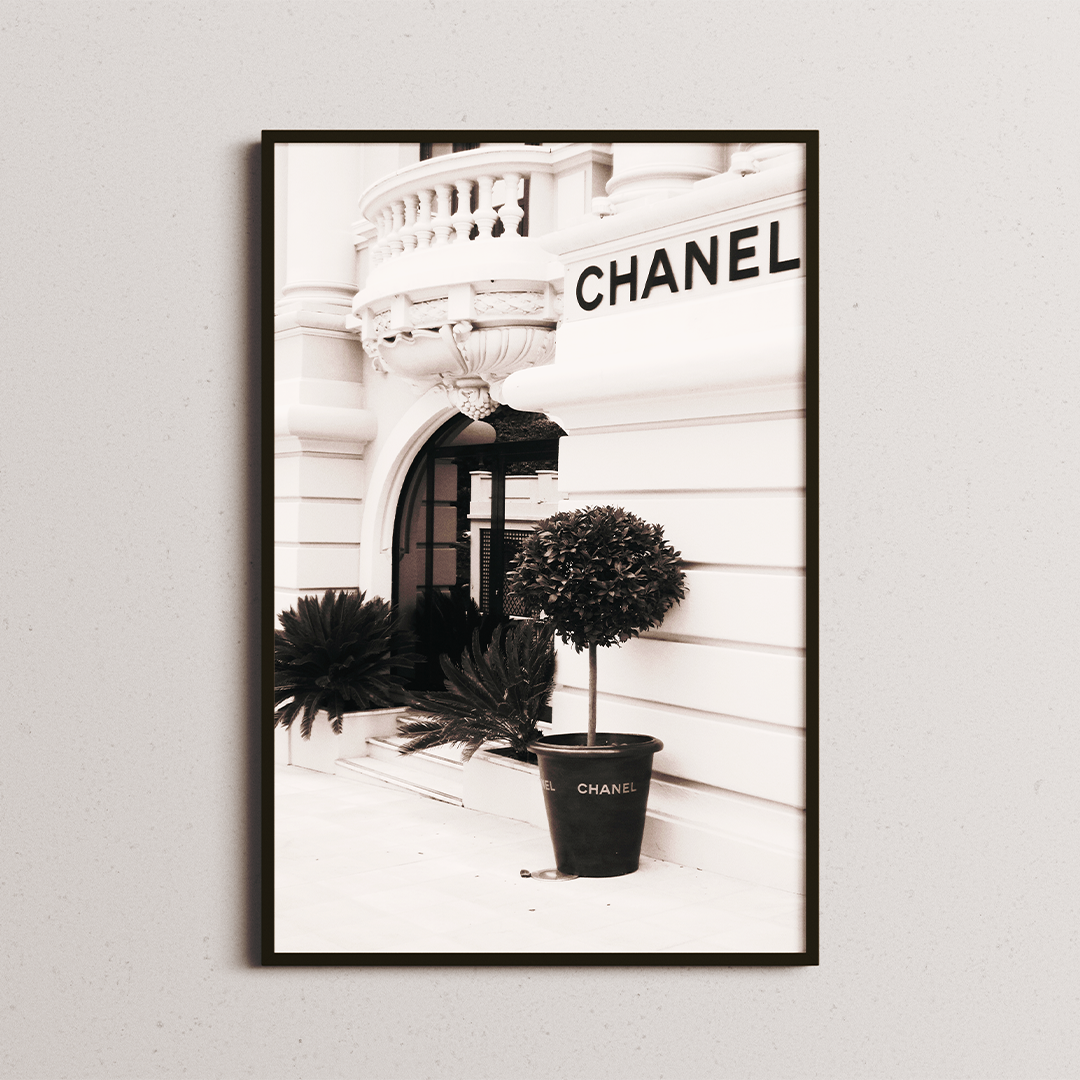 Coco Chanel Logo Clip Art  Chanel wall art, Chanel printable