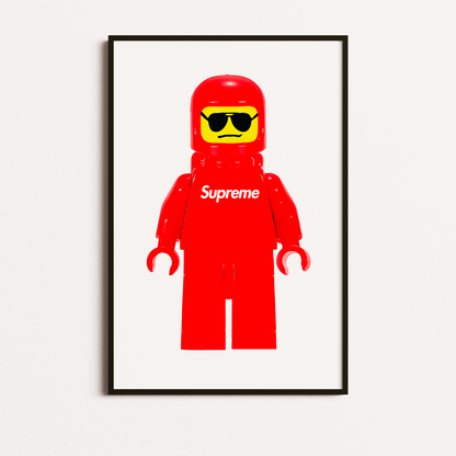 supreme poster, supreme wall art, supreme print, fashion art, fashion poster, modern pop art , modern art pop art, hypebeast posters, luxury wall art, fashion wall art, Hype beast art, hypebeast wall art , glamour art , hypebeast painting, frontal