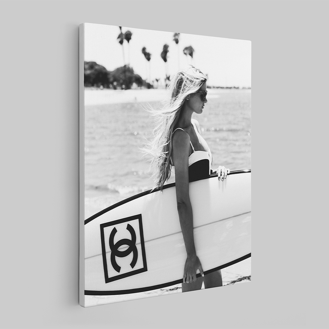 Chanel Surfboard Decor