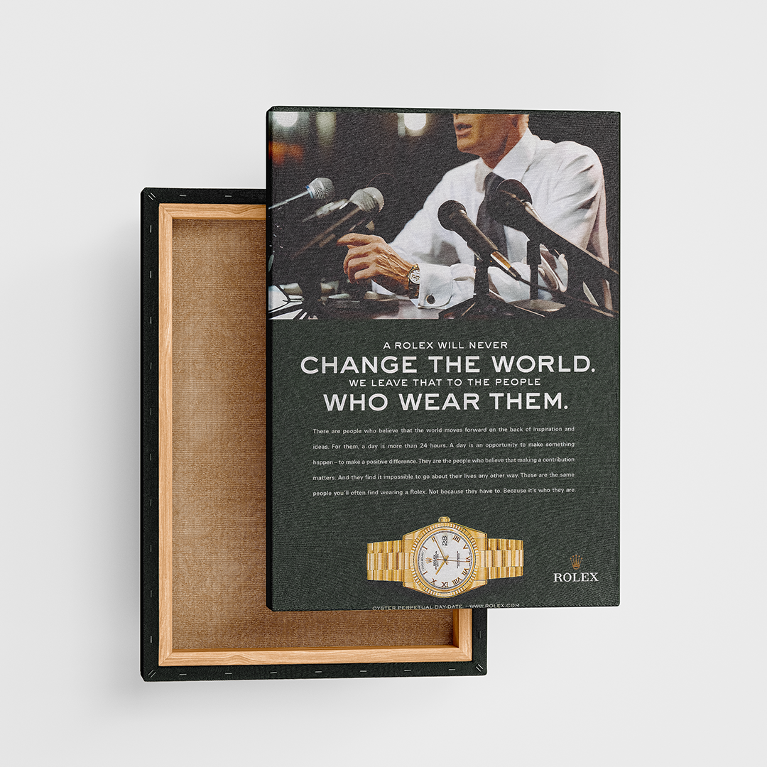 Datejust Poster Explore our luxury watch vintage ads collection