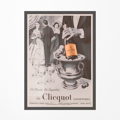 Clicquot Vintage Ads