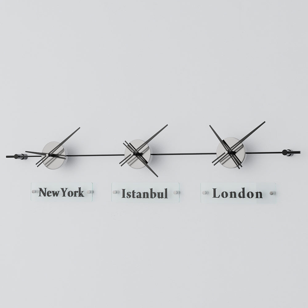 analog wall clock world clock 2023
