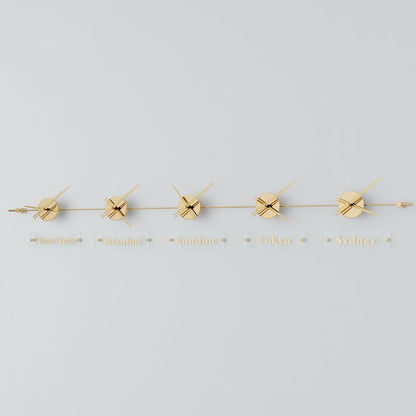 analog wall clock world clock 