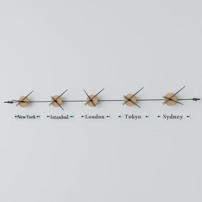 analog wall clock world clock mclocks