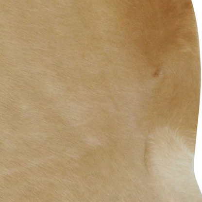 Palomino cowhide rug