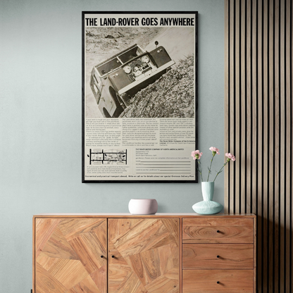 Land Rover poster, land rover painting , defender poster , land rover defender poster , land rover artwork , land rover vintage poster, land rover canvas ,land rover print , land rover wall art