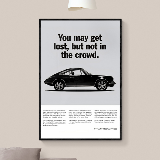 Porsche 911 Vintage Advertising