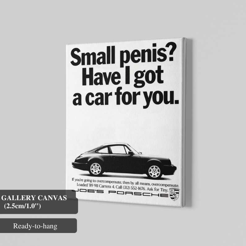 Porsche 911 Vintage Advertising '89
