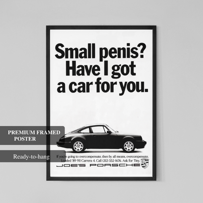 Porsche 911 Vintage Advertising '89
