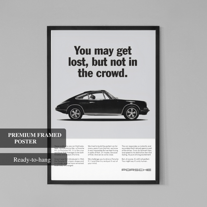 Porsche 911 Vintage Advertising