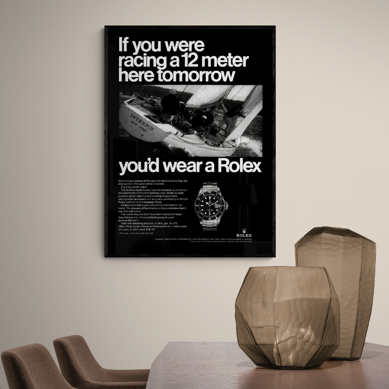 Rolex submariner poster best sale