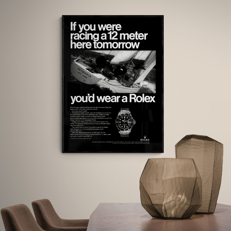 rolex submariner poster, rolex poster, rolex watch poster, vintage rolex advertisements, Vintage rolex ads, rolex wall art ,old rolex ads, vintage rolex poster, Rolex posters, rolex advertisement poster, rolex canvas art, rolex vintage ads, frontal, foreground